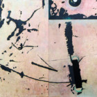 Planète 2, peinture abstraite