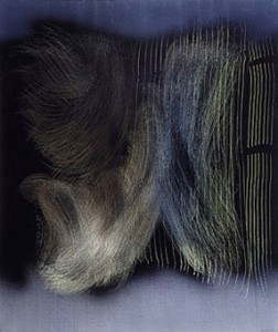 Toile abstraite de Hans Hartung