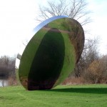 Miror, Hyde Park, sculpture monumentale d'Anish-Kapoor