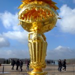 Oval Buddha, sculpture monumentale de Takashi Murakami