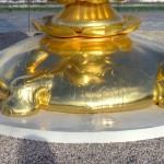 Détail d'Oval Buddha - Takashi Murakami - Château de Versailles